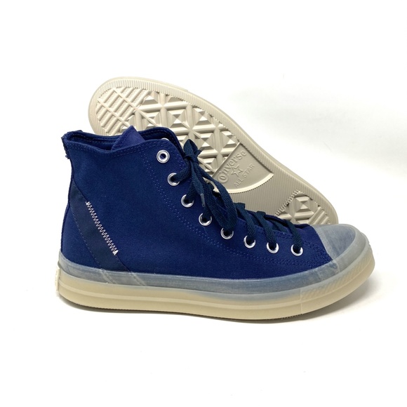 Converse CTAS CX Stretch All Star High Top Navy Canvas Women Sneakers A03295C - Picture 7 of 10